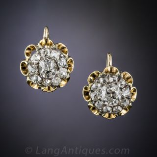 Victorian Diamond Earrings