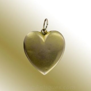 Victorian Diamond Heart Shaped Locket
