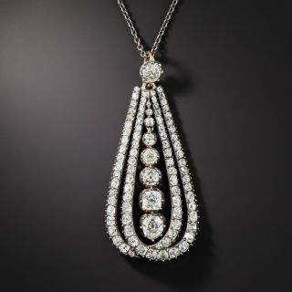 Victorian Diamond Lavaliere - 3
