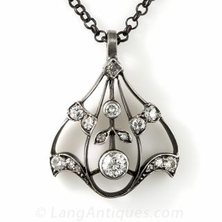 Victorian Diamond Pendant