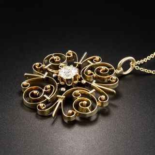 Victorian Diamond Pendant
