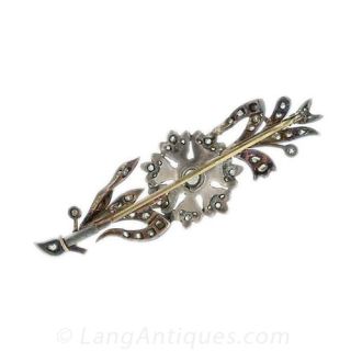 Victorian Diamond Pin