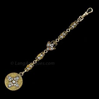 Victorian Diamond Pocket Fob Main View