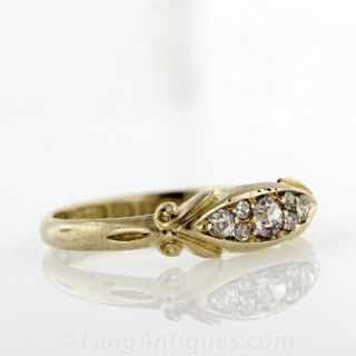 Victorian Diamond Ring, Birmingham 1897