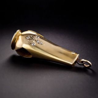 Victorian Diamond-Set Cigarillo Cutter