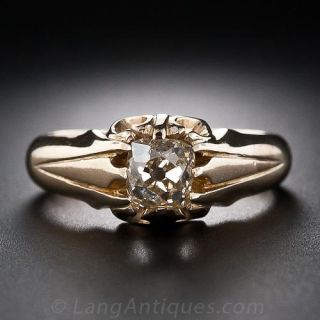 Victorian Diamond Solitaire Ring