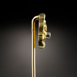 Victorian Diamond Stick Pin - French