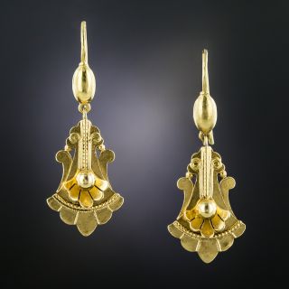 Victorian Doorknocker Drop Earrings - 2