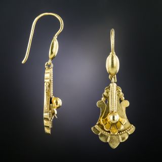Victorian Doorknocker Drop Earrings