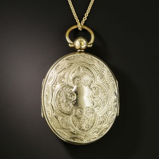 Victorian Double Locket