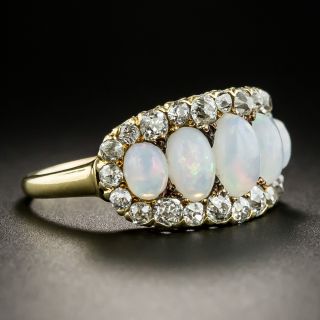 Victorian/Edwardian Opal and Diamond Ring
