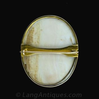 Victorian Emperor Helmet Shell Cameo