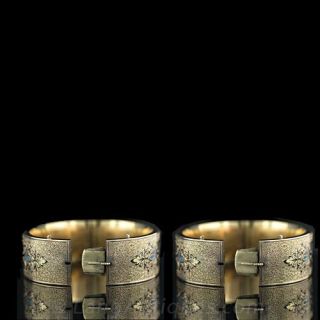 Victorian Enamel Bangle 