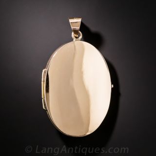 Victorian Enameled Locket