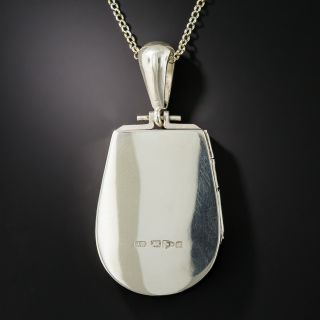 Victorian English Horseshoe Shaped Locket 