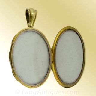 Victorian Etruscan Revival Locket 
