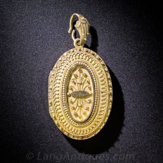 Victorian Etruscan Revival Locket