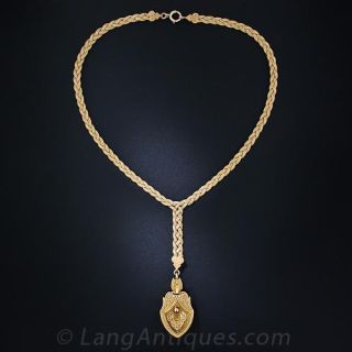 Antique Locket Necklace 