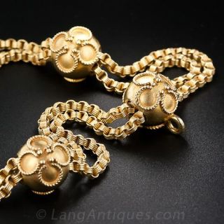 Victorian Etruscan Revival Necklace