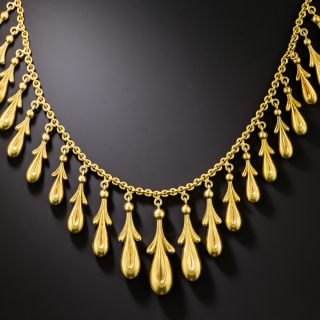 Victorian Fancy Fringe Necklace - 2