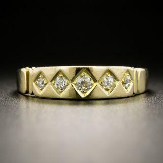 Victorian Five-Stone Diamond Band - 4
