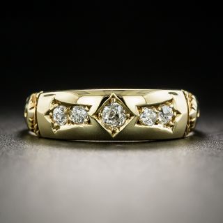 Victorian Five-Stone Diamond Band Ring c.1893 - 2