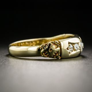 Victorian Five-Stone Diamond Band Ring c.1893