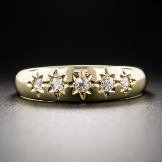 Victorian Five-Stone Diamond Band