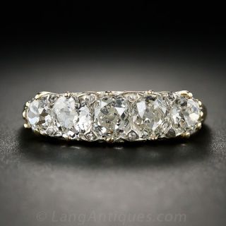 Victorian Five Stone Diamond Ring