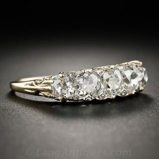 Victorian Five Stone Diamond Ring