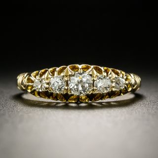 Victorian Five-Stone Diamond Ring, c.1902 - 2