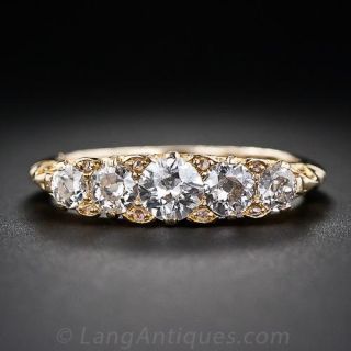 Victorian Five-Stone Diamond Ring ca.1887