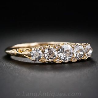 Victorian Five-Stone Diamond Ring ca.1887