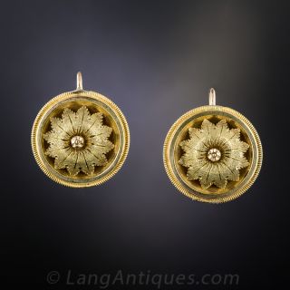 Victorian Flower Earrings