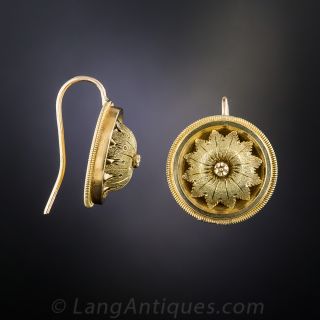 Victorian Flower Earrings