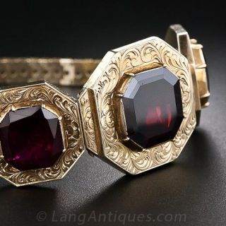 Victorian Garnet Bracelet