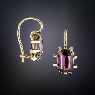 Victorian Garnet Drop Earrings