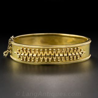 Victorian Gold Bangle