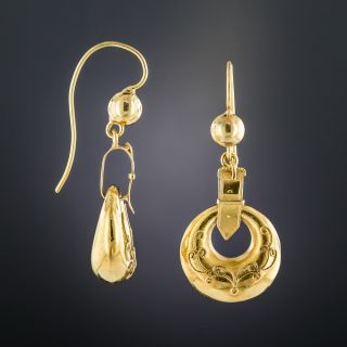 Victorian Gold Earrings