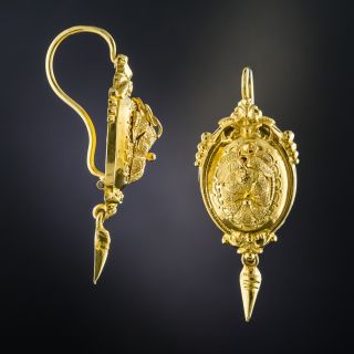 Victorian Gold Earrings