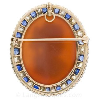 Victorian Hard Stone Cameo