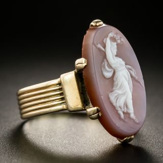 Victorian Hardstone Cameo Ring