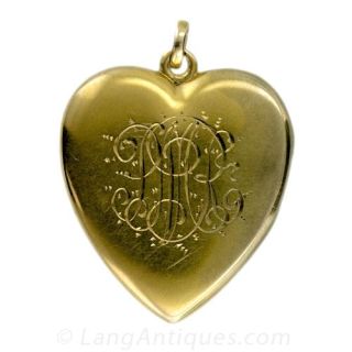 Victorian Heart Locket