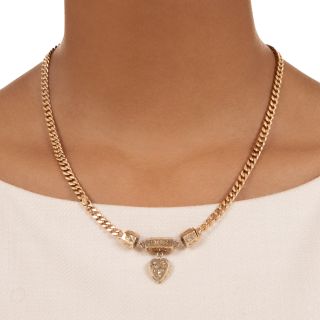 Victorian Heart Necklace