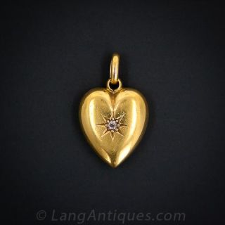 Victorian Heart Pendant