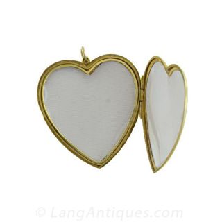 Victorian Heart Shaped Locket
