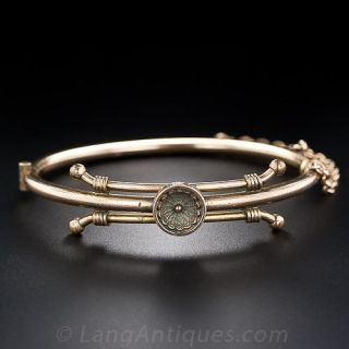 Victorian Hinged Tube Bracelet
