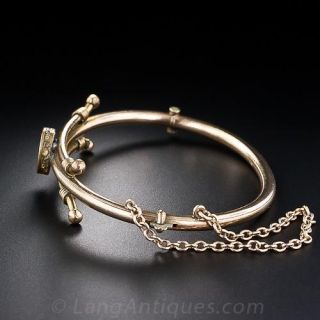 Victorian Hinged Tube Bracelet
