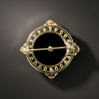 Victorian Initial 'B' Diamond Pin