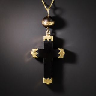 Victorian Jet Cross - 3